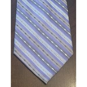 D. C By Daniel Craig Purple 100% Silk Men’s Neck Tie